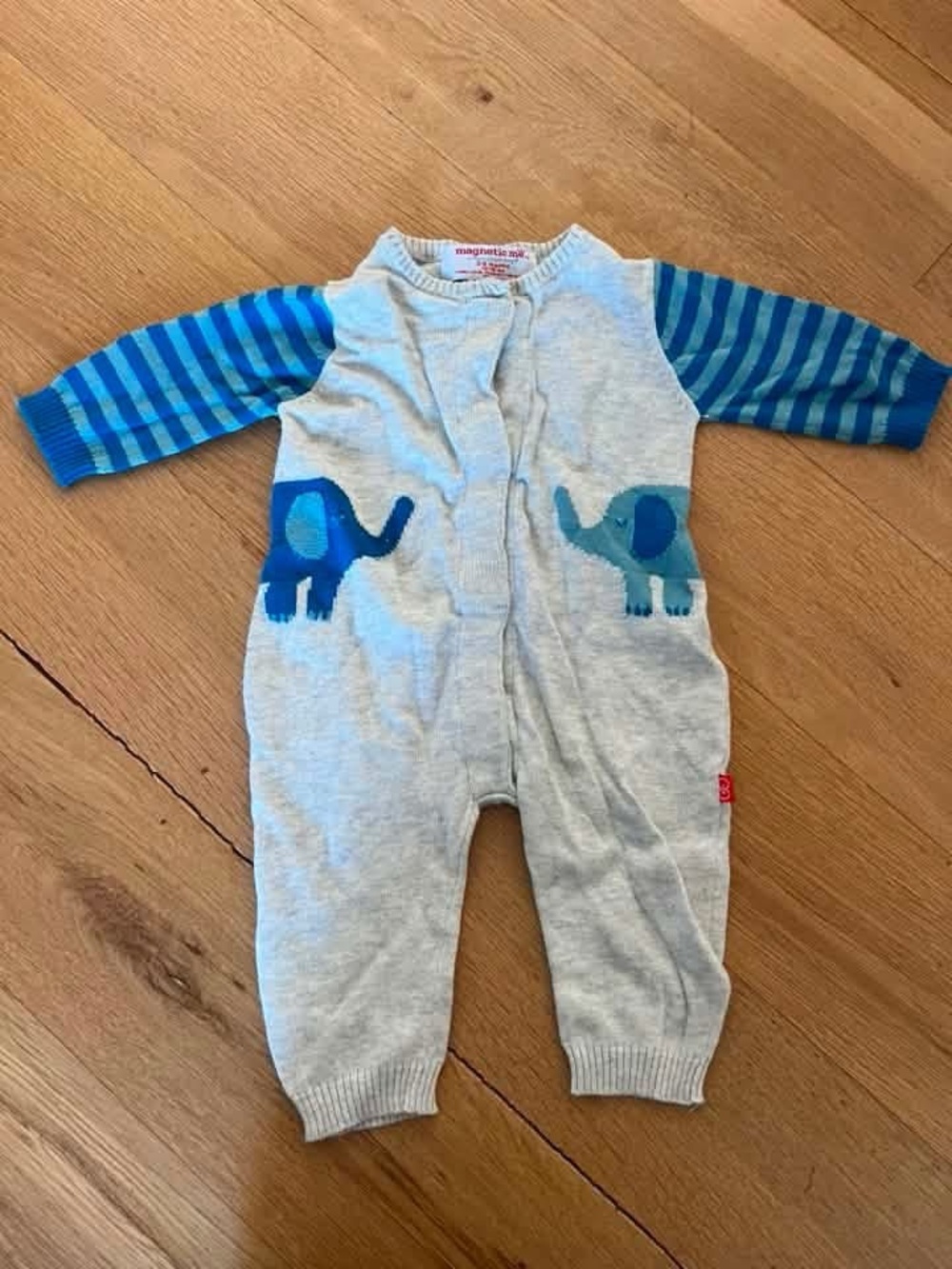 Magnetic me onesie